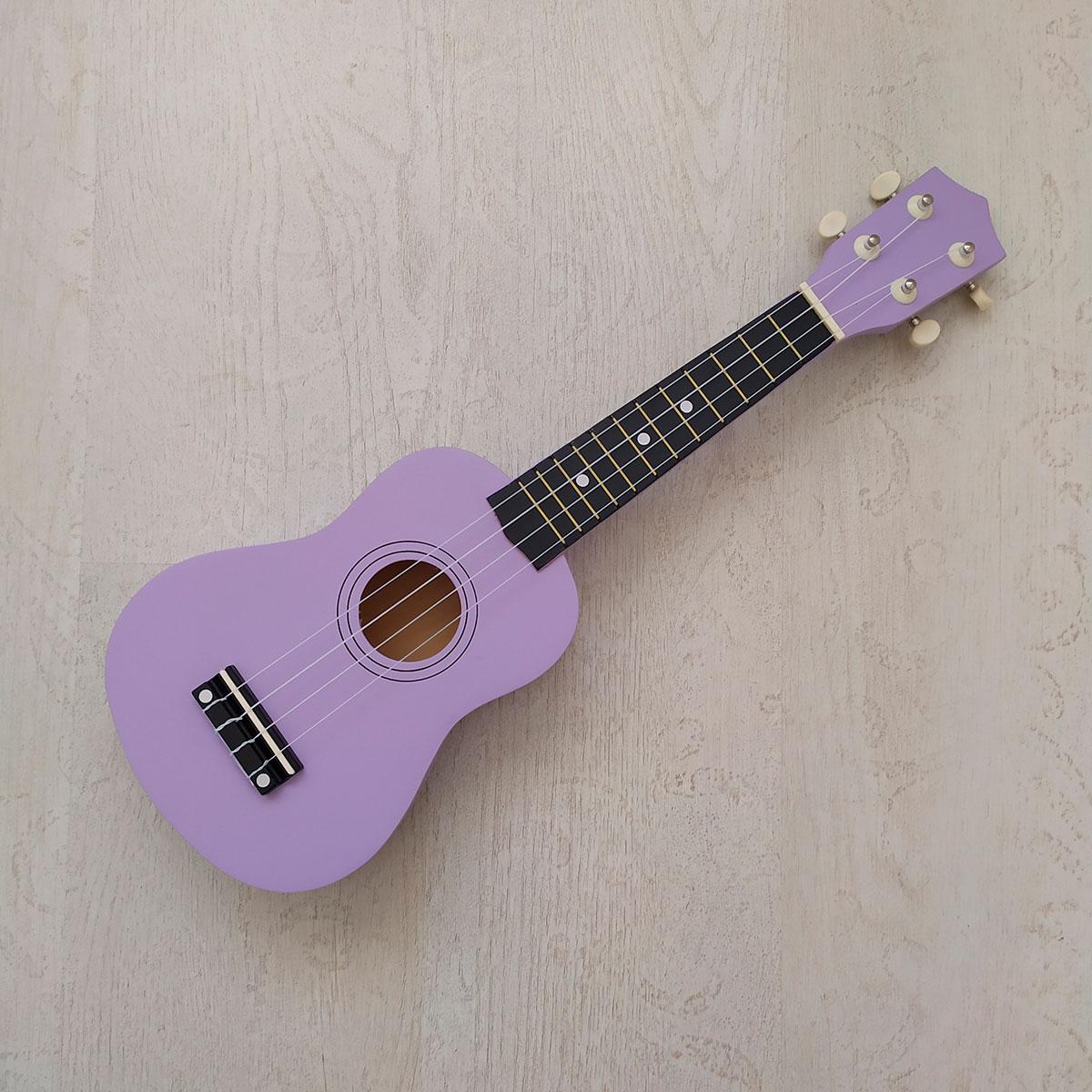 Укулеле сопрано 21" HM100-GB бузковий + медіатор, фото 1