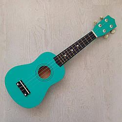 Укулеле сопрано 21" HM100-GB бірюзовий + медіатор