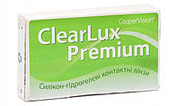 Линзы контактные силикон-гидрогелиевые ClearLux Premium- 1 месяц ношения