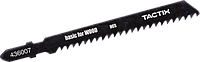 Пилка для лобзика 100мм для дерева товщиною 50мм прямий різ Т111C [INOTV0TC0W0T111C00] 436007 TACTIX