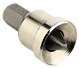 Біта з обмежувачем PH2 25мм хрестова загартована сталь [96PH1000096PH02002] METALVIS