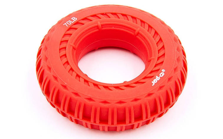 Еспандер кистьовий Кільце 70LB JELLO JLA470-70LB навантаження 31кг, фото 2