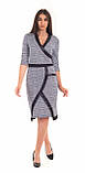 Модна осіння офісна трикотажна жіноча сукня a.play S 44, фото 2