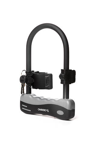 Замок ONRIDE Сlamp 10 скоба U-lock з кріпленням 12*165*245, фото 2