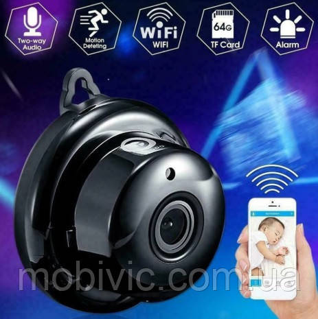 Мінікамера 360 Eye S (WiFi) p2p, IP (вдалений перегляд)