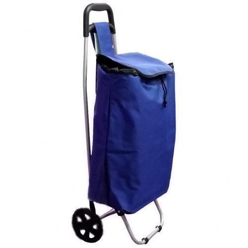 Тачка сумка на колесах кравчучка 93см Stenson MH-2785 Синя (N009042)
