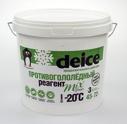 Антиожеледні реагенти Deice Mix Green кристал - 2,5 кг.