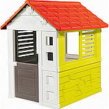 Дитячий будиночок "Сонячний" Smoby ігровий пластиковий вуличний, фото 2