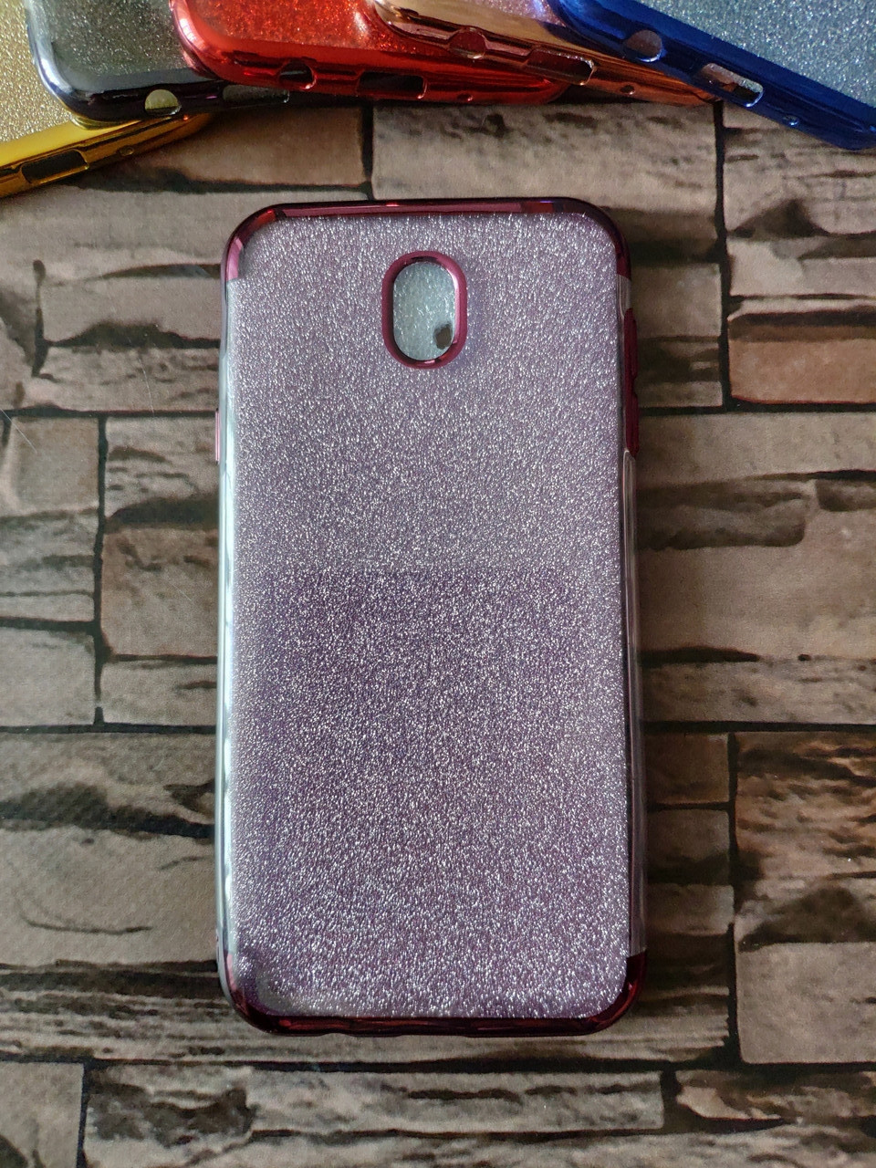 Чохол блискучий для Samsung J7 2017 / J730 (різні кольори), фото 1