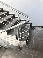 Алюминиевые перила для лестницы 7