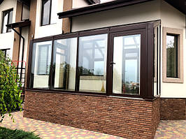 Зимний сад из алюминиевого профиля 5