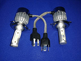 Комплект LED ламп C6 HeadLight H4 36W/3800LM Ксенон