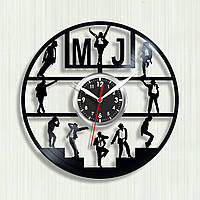 Michael Jackson часы Майкл Джексон часы Виниловая пластина Часы в студию Часы на стену Ретро часы 30см
