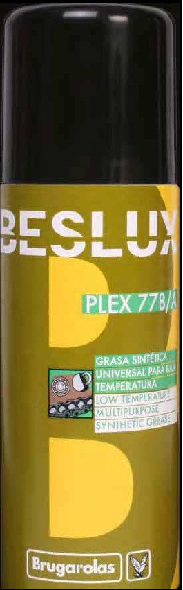 BESLUX GRASA SPRAY PLEX 778 A (аерозоль 520 мл) універсальне мастило для широкого діапазону температур