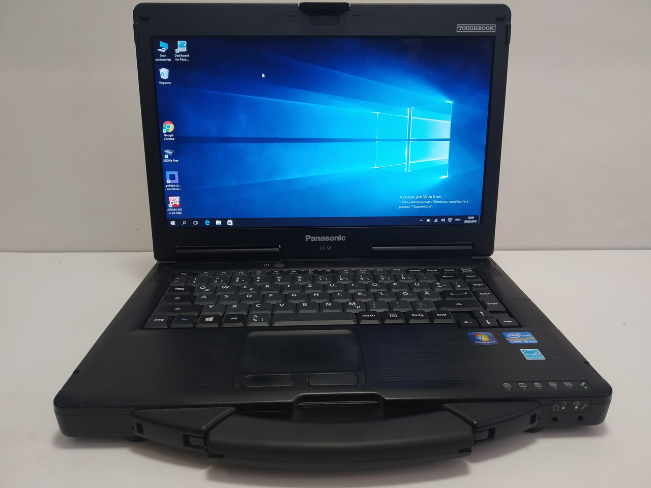 Захищений 14" Panasonic CF-53 \Intel i5-3320m 2.6-3.3\ 8 ГБ DDR3\ 256 ГБ SSD\ АКБ до 10ч \НЕ США\Ударостійкий