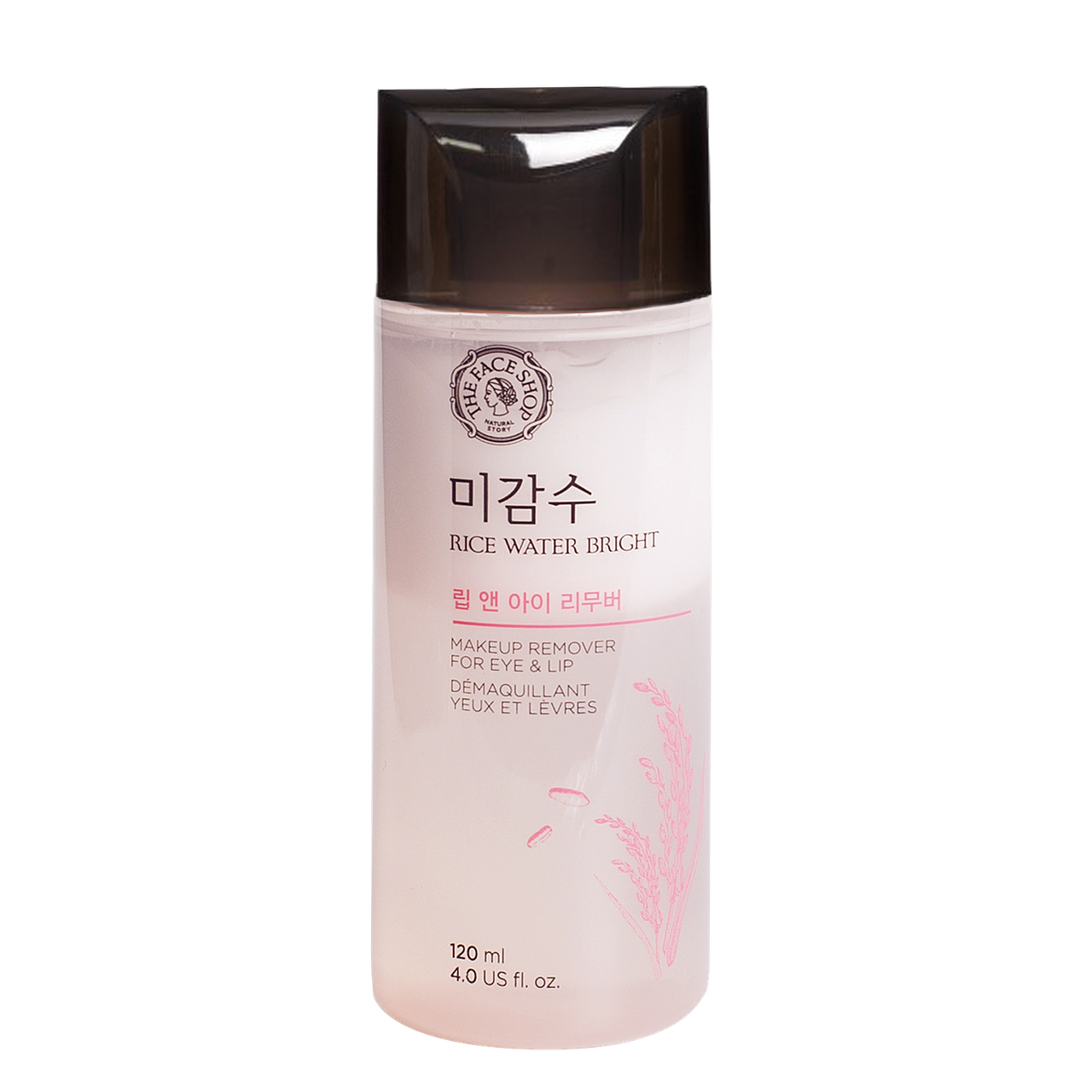 М'який засіб для зняття макіяжу Thefaceshop Rice Water Bright Lip&Eye Remover 120 мл