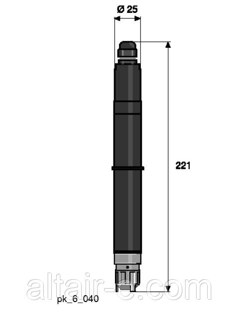 Датчик вільного хлору CLR 1-mA 10,0...200 мг/л
