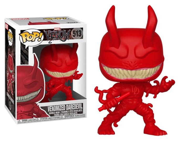 Фігурка Funko Pop Фанко Поп Віднем Шкіруголова Venom Daredevil 10 см V D 513