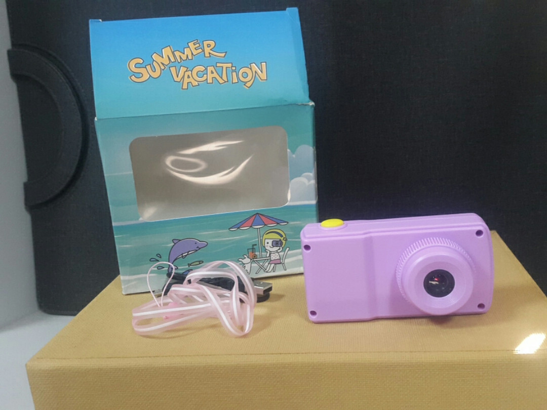 Фотоаппарат для детей цифровая сиреневая Digital Camera Amazing - фото 1 - id-p1044787816