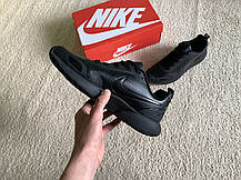 Чоловічі шкіряні кросівки Nike Cortez '72 SI Full Black чорні, фото 5