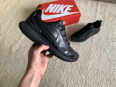 Чоловічі шкіряні кросівки Nike Cortez '72 SI Full Black чорні, фото 1