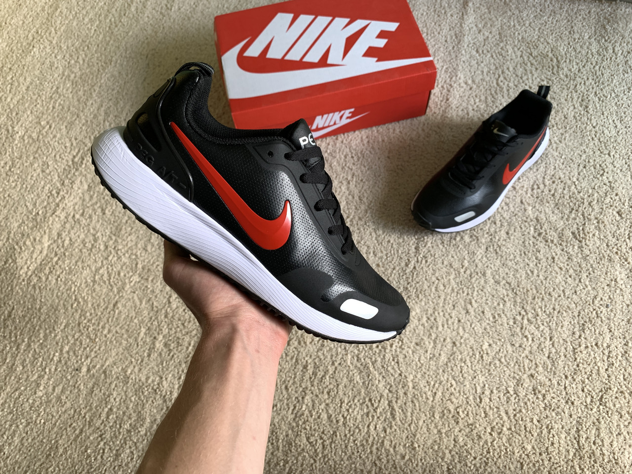 Чоловічі шкіряні кросівки Nike Cortez '72 SI Black White Red чорні білі