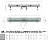 Трап для душу Pestan Slime line 550 mm, фото 8