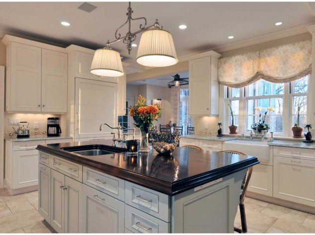 Красиві штори на кухню