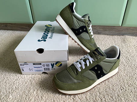 Жіночі оригінальні кросівки Saucony Jazz Original Vintage Oliv/Black колекція осінь 2019, фото 1
