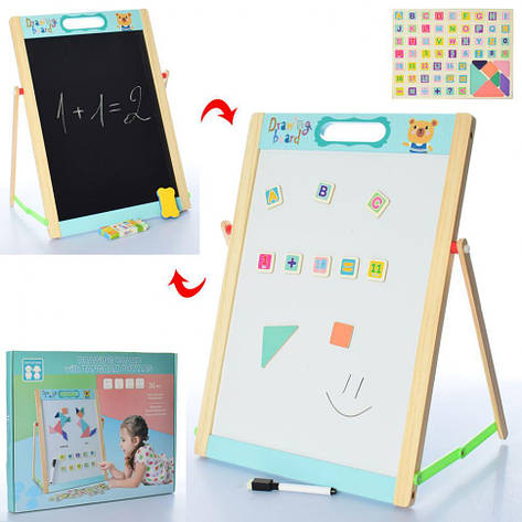 Дерев’яна іграшка Мольберт, фото 1