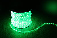 Уличный светодиодная лента Lumion Led Duralight 2-х жильная 240V. d=10мм. 2.77см 36диодов/м.100м/Цвет зеленый