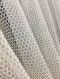 Тюль вишивка Галактика, Крем (350х260см)