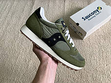 Жіночі оригінальні кросівки Saucony Jazz Original Vintage Oliv/Black колекція осінь 2019, фото 4
