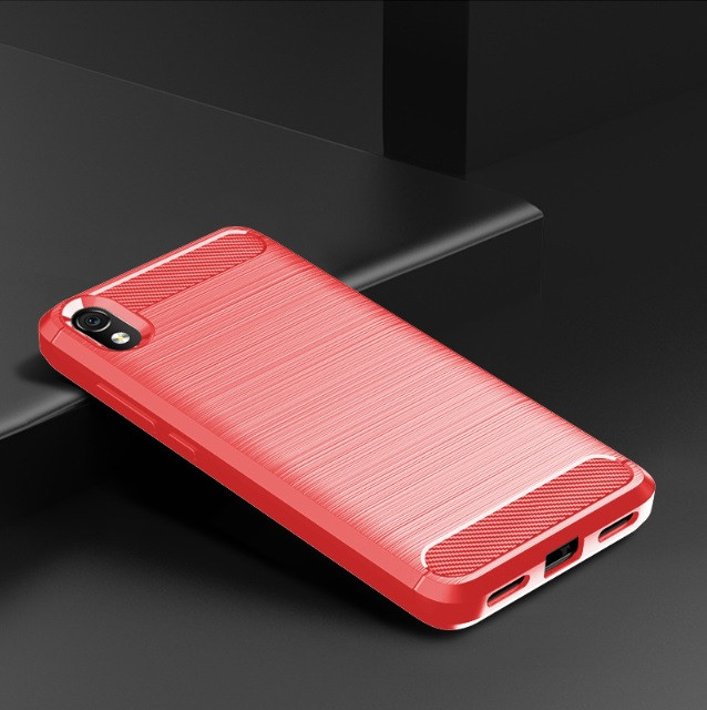 Чохол Carbon для XIaomi Redmi 7A Червоний