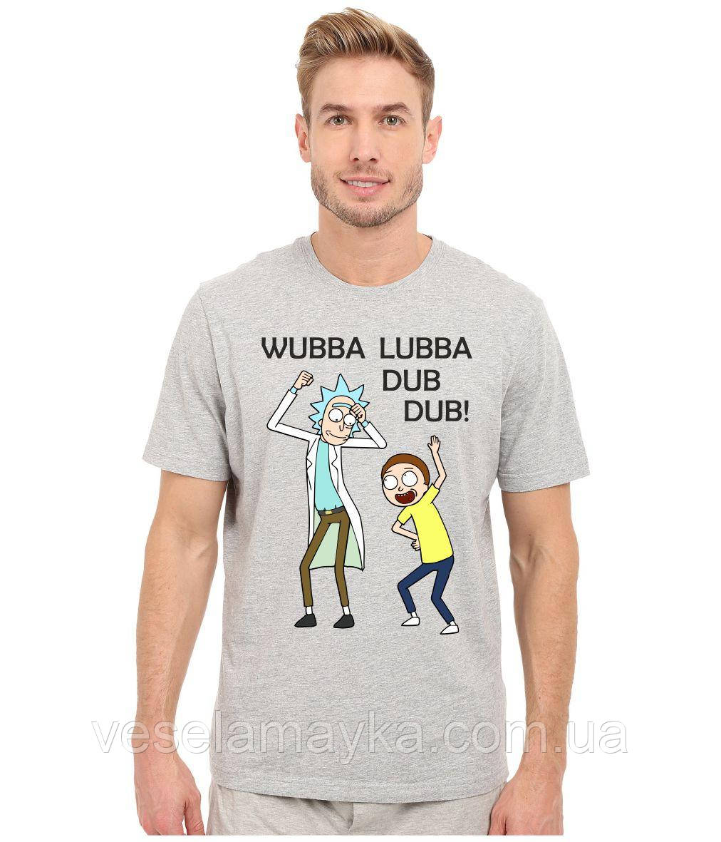 Футболка Wubba lubba (Rick and Morty)