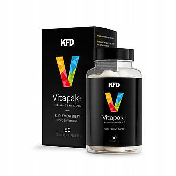 Вітамінів і мінералів - KFD Nutrition VitaPak+ (Вітаміни та мінерали) - 90 tabs
