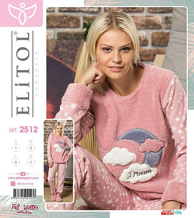 Піжама жіноча "Elitol" Туреччина тепла, фото 1