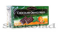 Шоколадные пластинки с мятно-апельсиновым вкусом - Maitre Truffout Chocolate Orange Mints