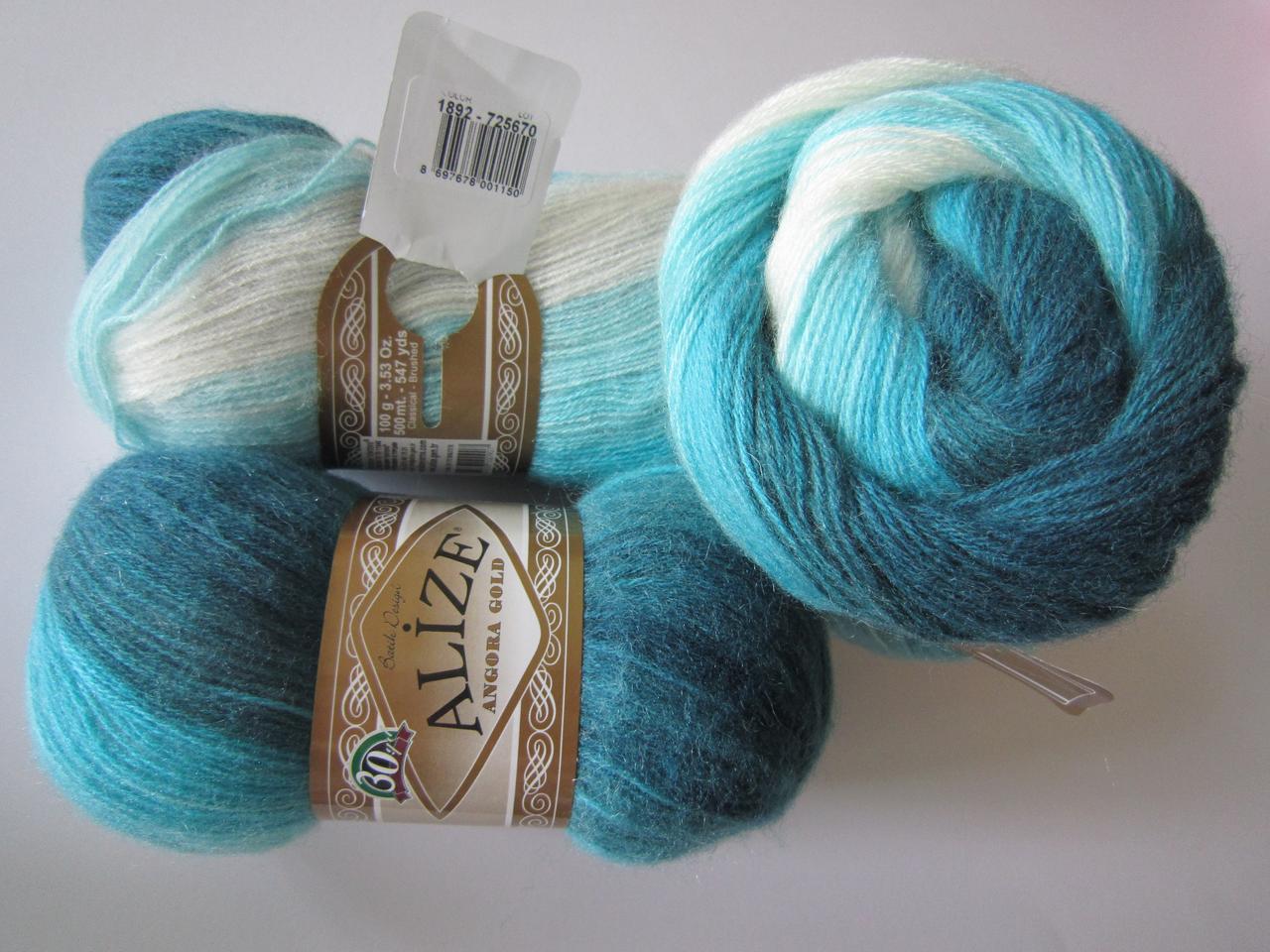 ANGORA GOLD BATIK 1892 - 20% вовна, 80% акрил