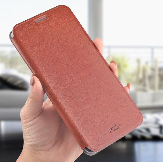 Чохол книжка Mofi для Xiaomi Redmi 7A Коричневий Коричневий 2214P