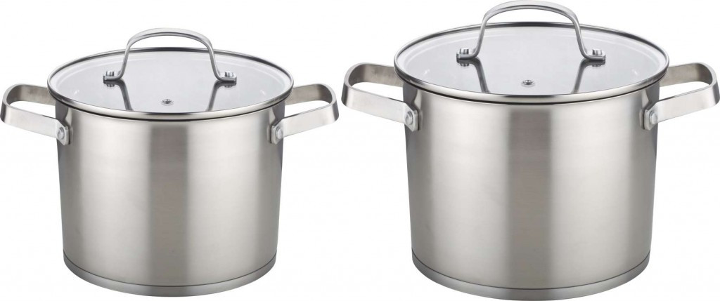 Набір каструль Con Brio CB-1157, 4 предмети нержавіюча сталь, для індукції