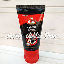 Крем для взуття чорний Kiwi express 50 мл