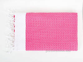Рушник пляжний Irya Dila pembe рожеве 90х170 см