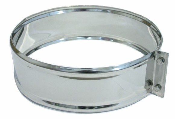 Ø 160 Хомут монтажний нерж Версія Люкс ВЛ, фото 1