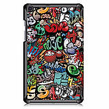 Чехол Samsung Tab A 8.0 (2019) T290 T295 Ultra Slim Graffiti, фото 4
