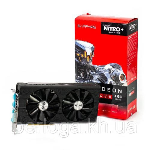 Sapphire Radeon RX 470 4G D5 NITRO+ 4GB (11256-01)