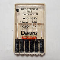 H-File 21 мм, пак.6шт, No040, Dentsply Maillefer