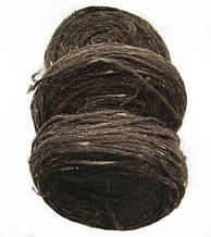 Пряжа для в'язання рівниця, колір коричневий ПВ9