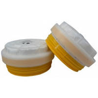 Комплект фильтров респиратора Тополь марка Е1Р1 Горловка (желтый)
