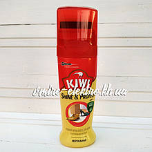 Рідкий крем-блиск для взуття безбарвний Kiwi Shine Protect 75 мл